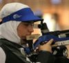 تصویر کسب سهمیه المپیک با تفنگ قرضی/ الهه احمدی به لندن می رود